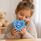 Coffret Peluche Stitch Boîte Cœur Roses Bleues - Utilisation cosy intérieur