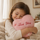 Coussin Lumineux Cœur I Love You - Utilisation cosy intérieur