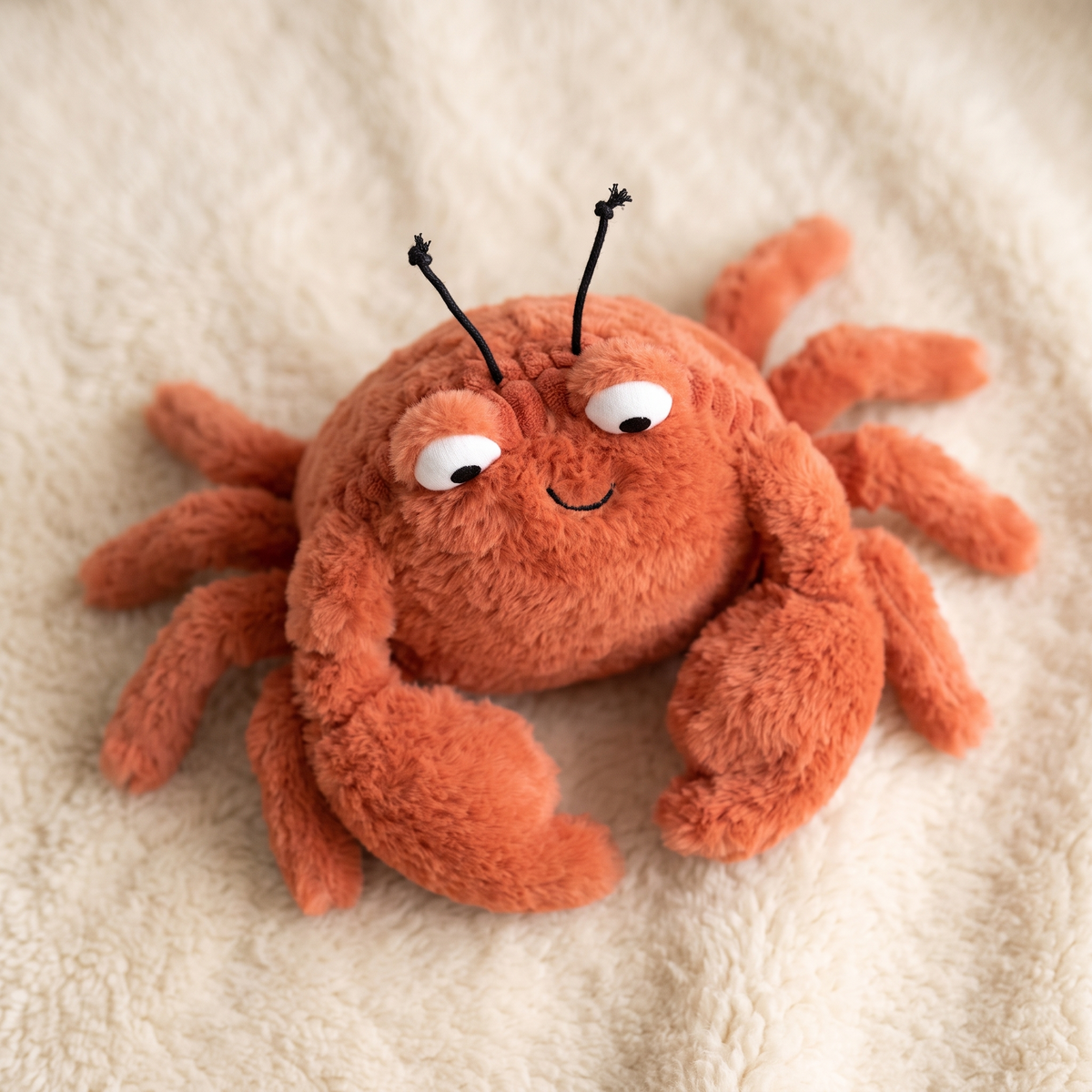Flauschiges Krabben Kuscheltier - Détail matière