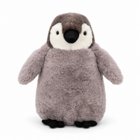 Kuscheliger Pinguin als Schlafkissen - Fond blanc frontal