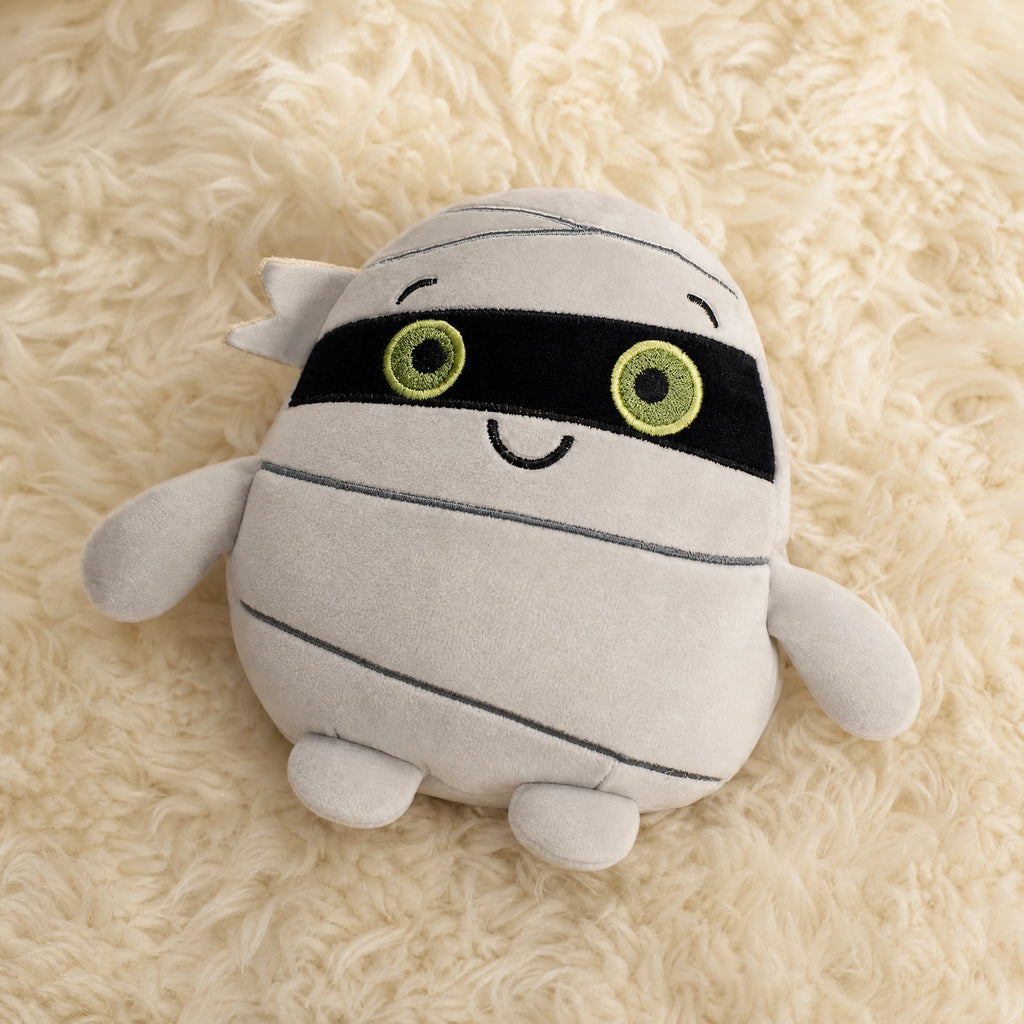 Les peluches rondes d'halloween : Momie - Détail matière