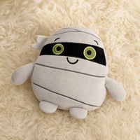 Les peluches rondes d'halloween : Momie - Détail matière