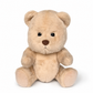 Ours en Peluche Articulé Fait Main 30cm - Fond blanc frontal