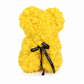Ours en Roses avec Nœud Saint-Valentin - Jaune