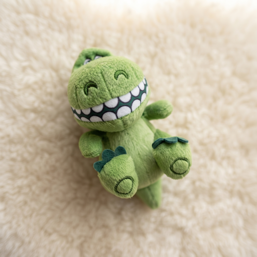 Peluche Aimantée Épaule Rex Toy Story - Détail matière