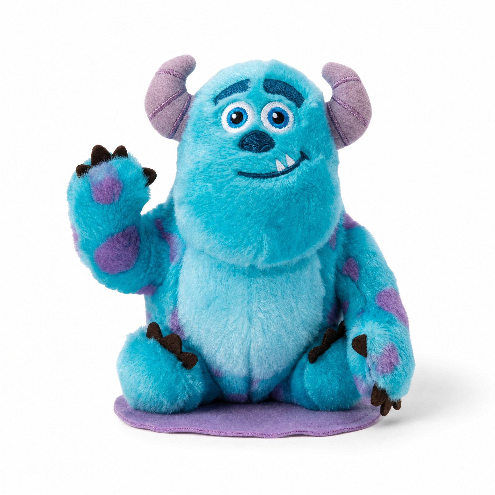 Peluche Aimantée Épaule Sully Monstres & Cie - Fond blanc frontal