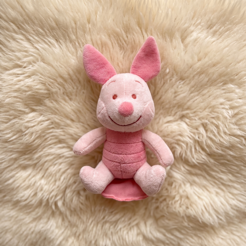 Peluche Aimantée Porcinet Épaule Disney - Detail matière