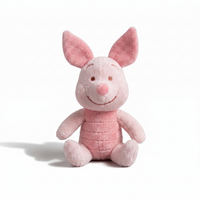 Peluche Aimantée Porcinet Épaule Disney - fond blanc Frontal