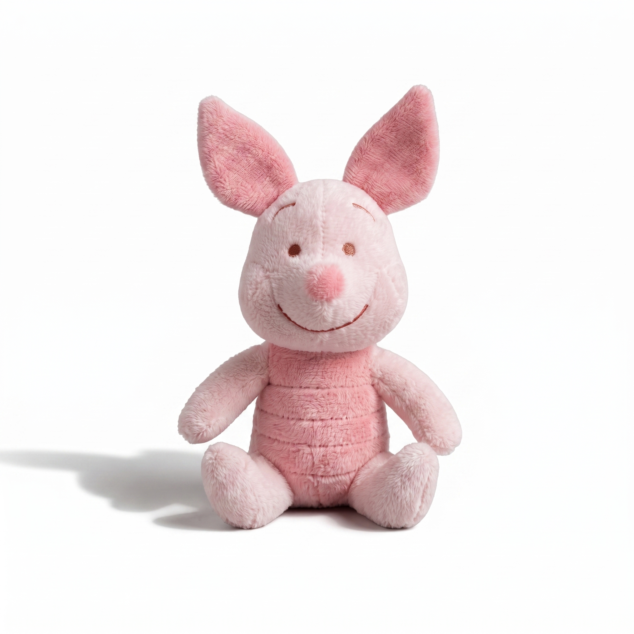 Peluche Aimantée Porcinet Épaule Disney - fond blanc Frontal