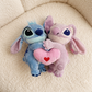 Peluche Angel Stitch Duo Amoureux - Détail matière