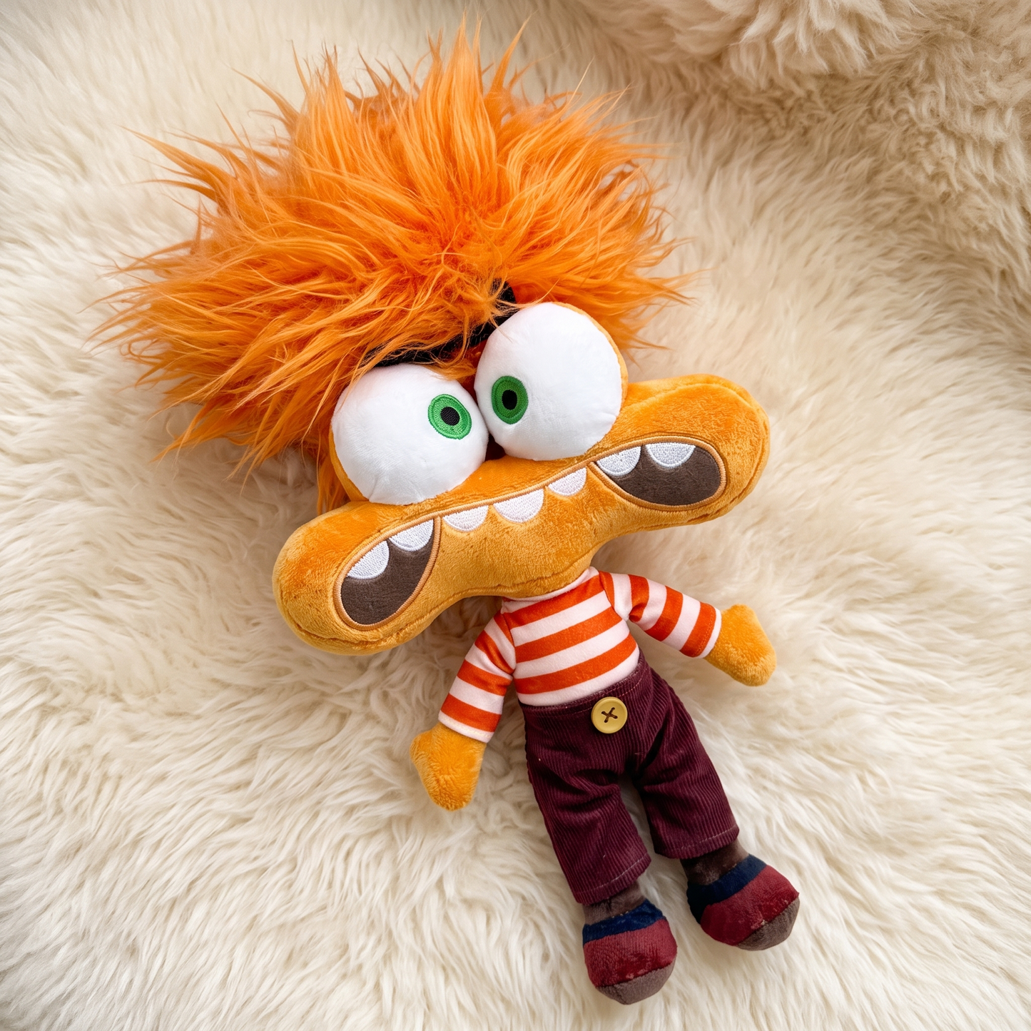 Peluche Anxiété Vice Versa 2 - Détail matière