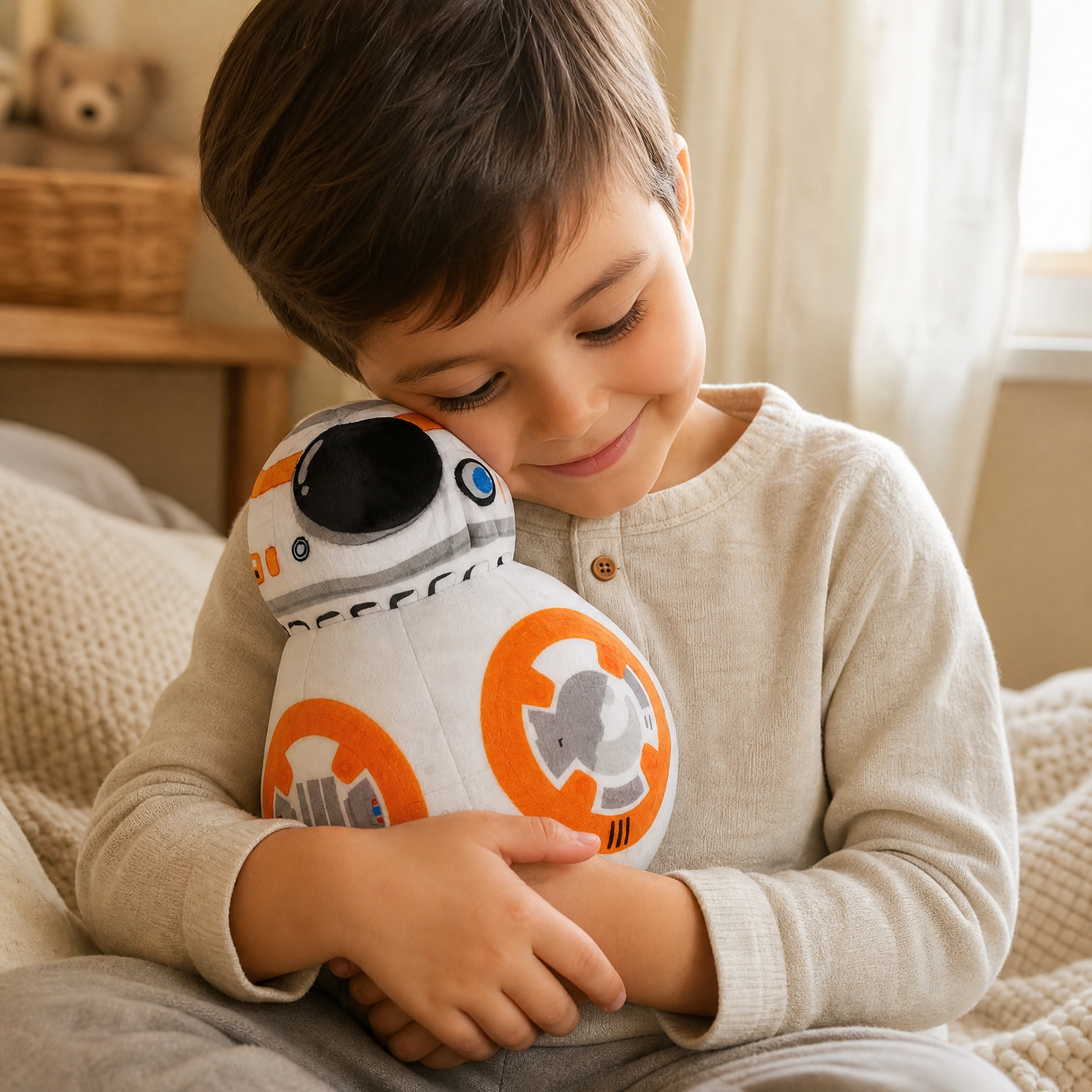 Peluche BB-8 Droïde Star Wars 20cm - Utilisation cosy intérieur