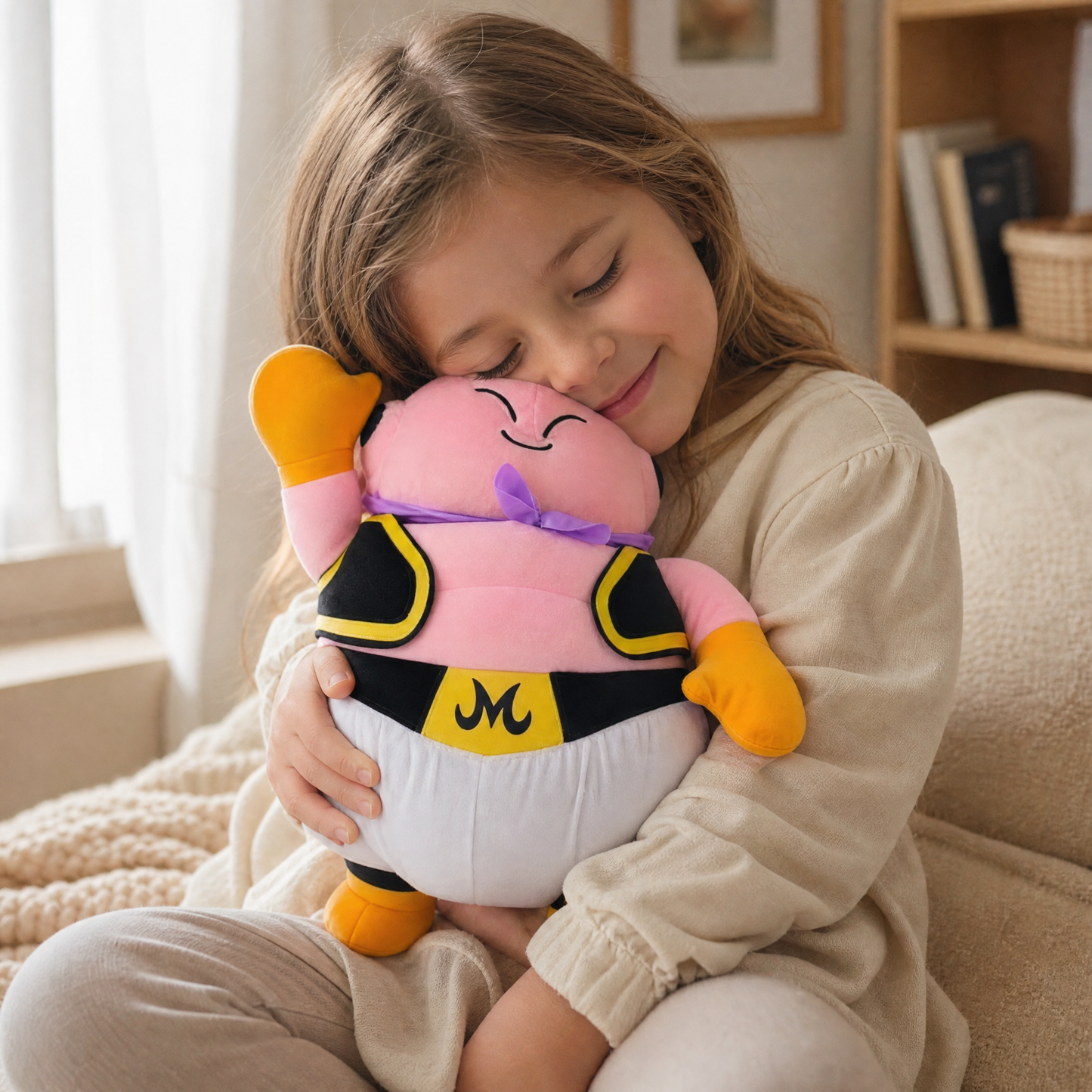 Peluche Boo Dragon Ball 30 cm - Utilisation cosy intérieur