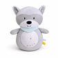 Peluche Bruit Blanc Raton Laveur Apaisant - Fond blanc frontal