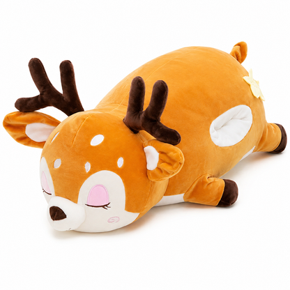 Peluche Cerf Oreiller Géant - 45cm · 65cm
