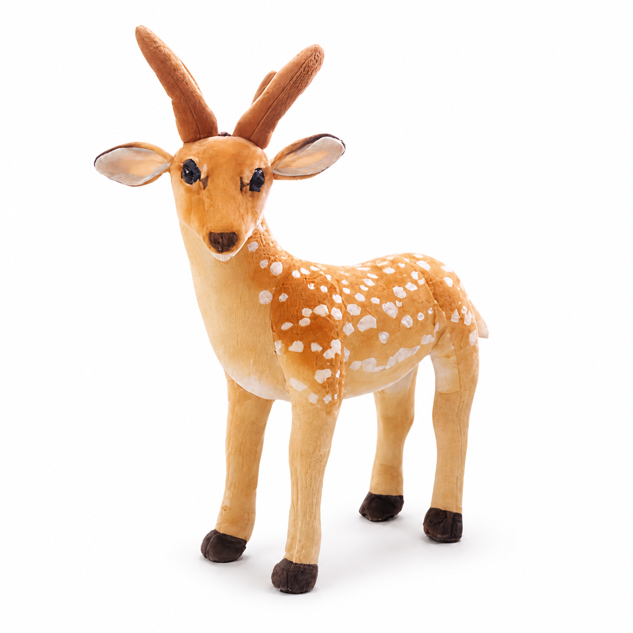 Peluche Cerf Réaliste Moucheté - 50-cm · 60cm · 75cm · 90cm
