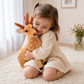 Peluche Cerf Réaliste Moucheté - Utilisation cosy intérieur