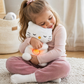 Peluche Chat qui Respire avec Berceuse Lumineuse - Utilisation cosy intérieur