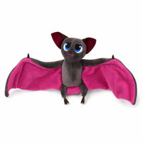 Peluche chauve-souris Halloween douce et effrayante - Fond blanc frontal