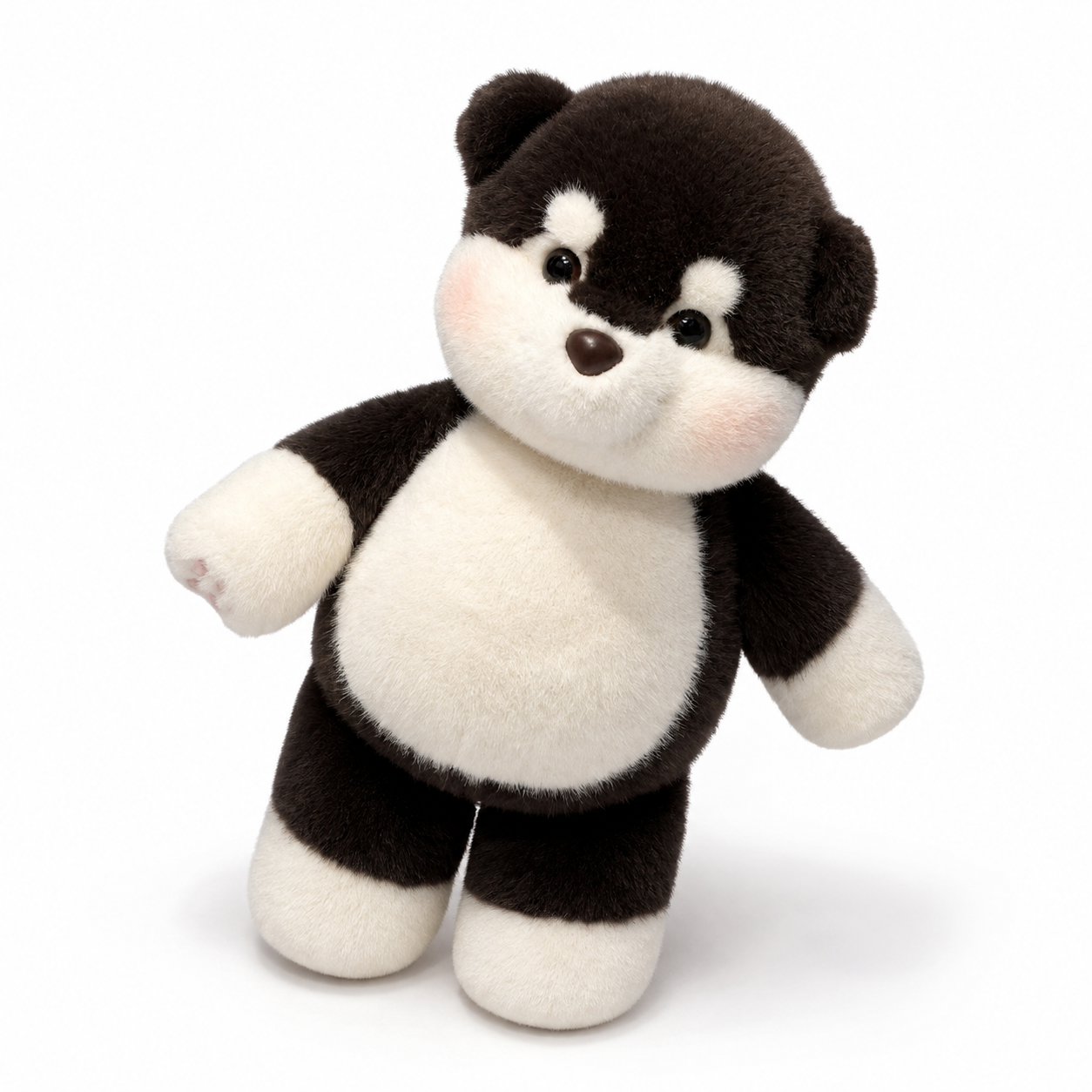 Peluche Chien qui Court Interactif - 45 cm / Noir · 60 cm / Noir