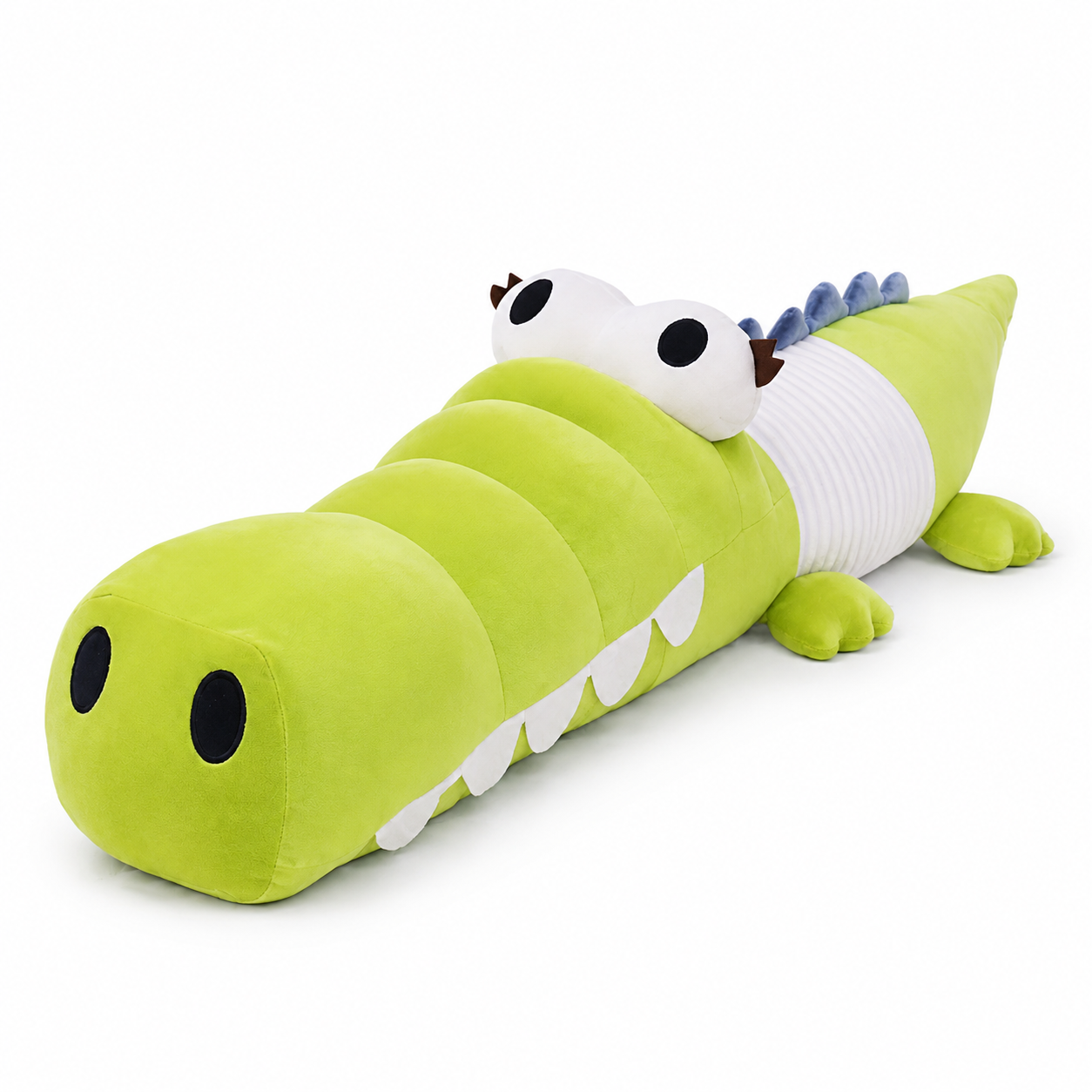 Peluche Crocodile Articulée Colorée 65 cm - Vert