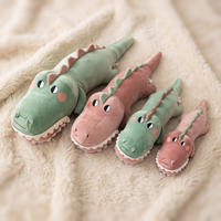 Peluche Crocodile Géante Câlin 70-90cm - Detail matière