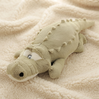 Peluche Crocodile Oreiller Douce - Détail matière