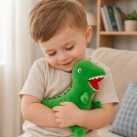 Peluche Dinosaure Vert George Pig 19cm - Utilisation cosy intérieur