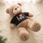 Peluche Géante Ours I Love You - Detail matière