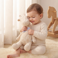 Peluche Girafe Kawaii Beige - Utilisation cosy intérieur