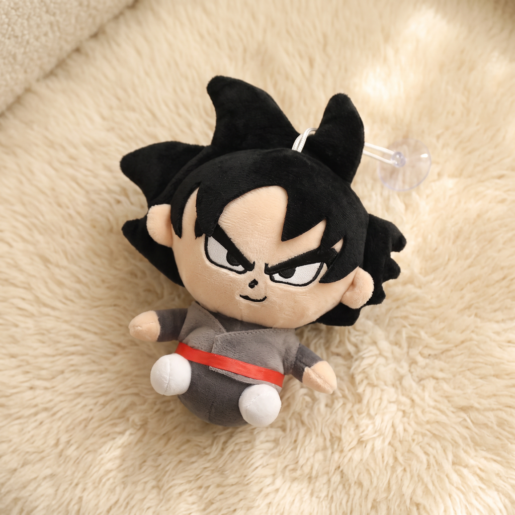 Peluche Goku Black à Suspendre 20cm - Détail matière