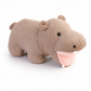 Peluche Hippopotame Bouche Ouverte - Fond blanc frontal