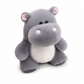 Peluche Hippopotame Tout Doux 23 cm - Gris