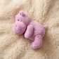 Peluche Hippopotame Violet - Détail matière