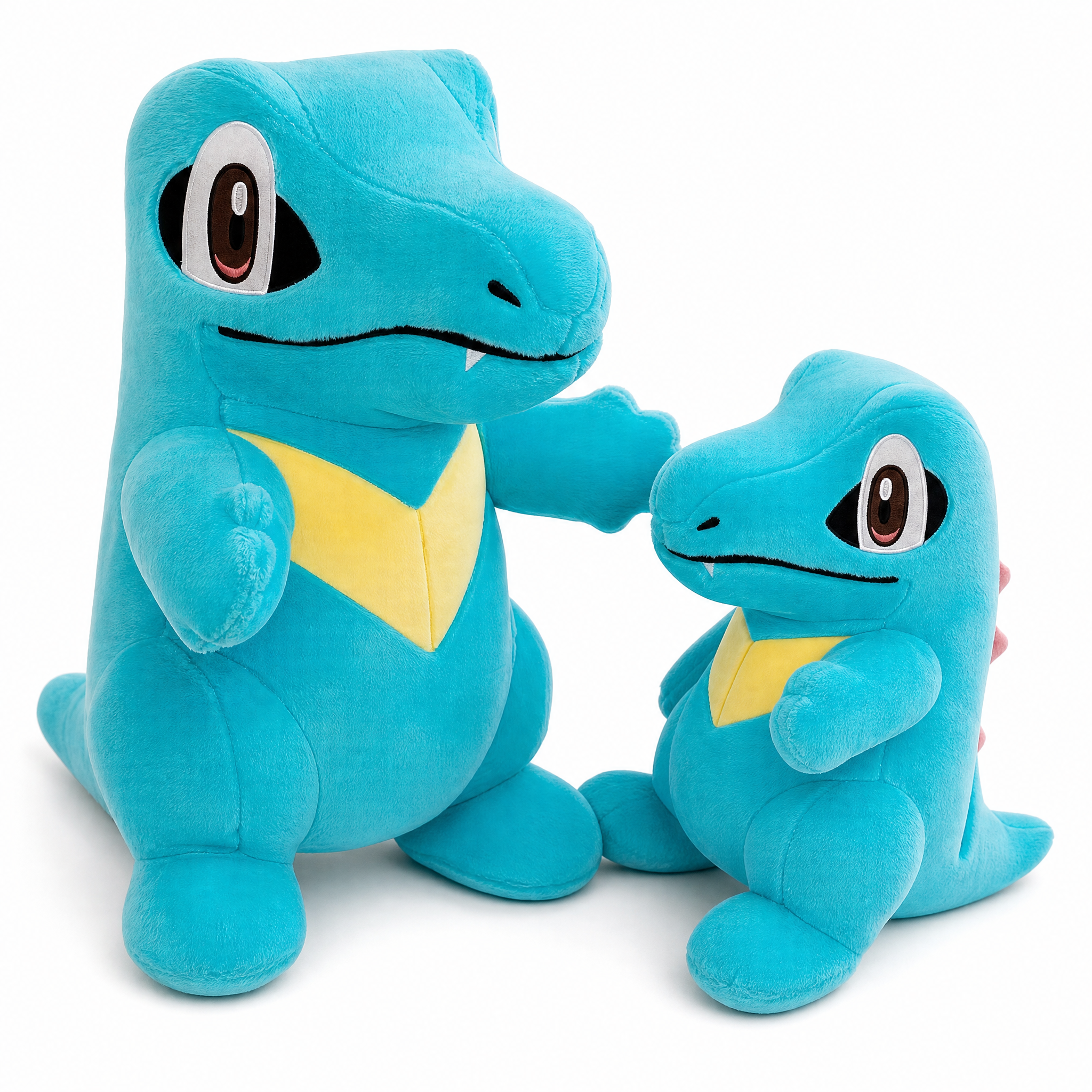 Peluche Kaiminus Pokémon Bleu - Fond blanc frontal