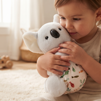 Peluche Koala Bleue Kawaii 25 cm - Utilisation cosy intérieur