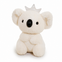 Peluche Koala Couronne 20cm - Blanc