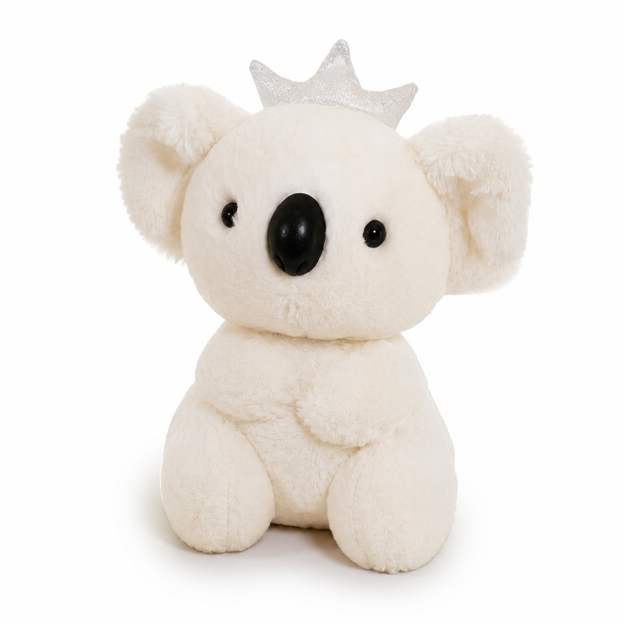 Peluche Koala Couronne 20cm - Blanc