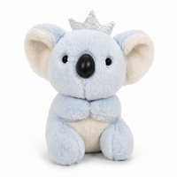 Peluche Koala Couronne 20cm - Bleu