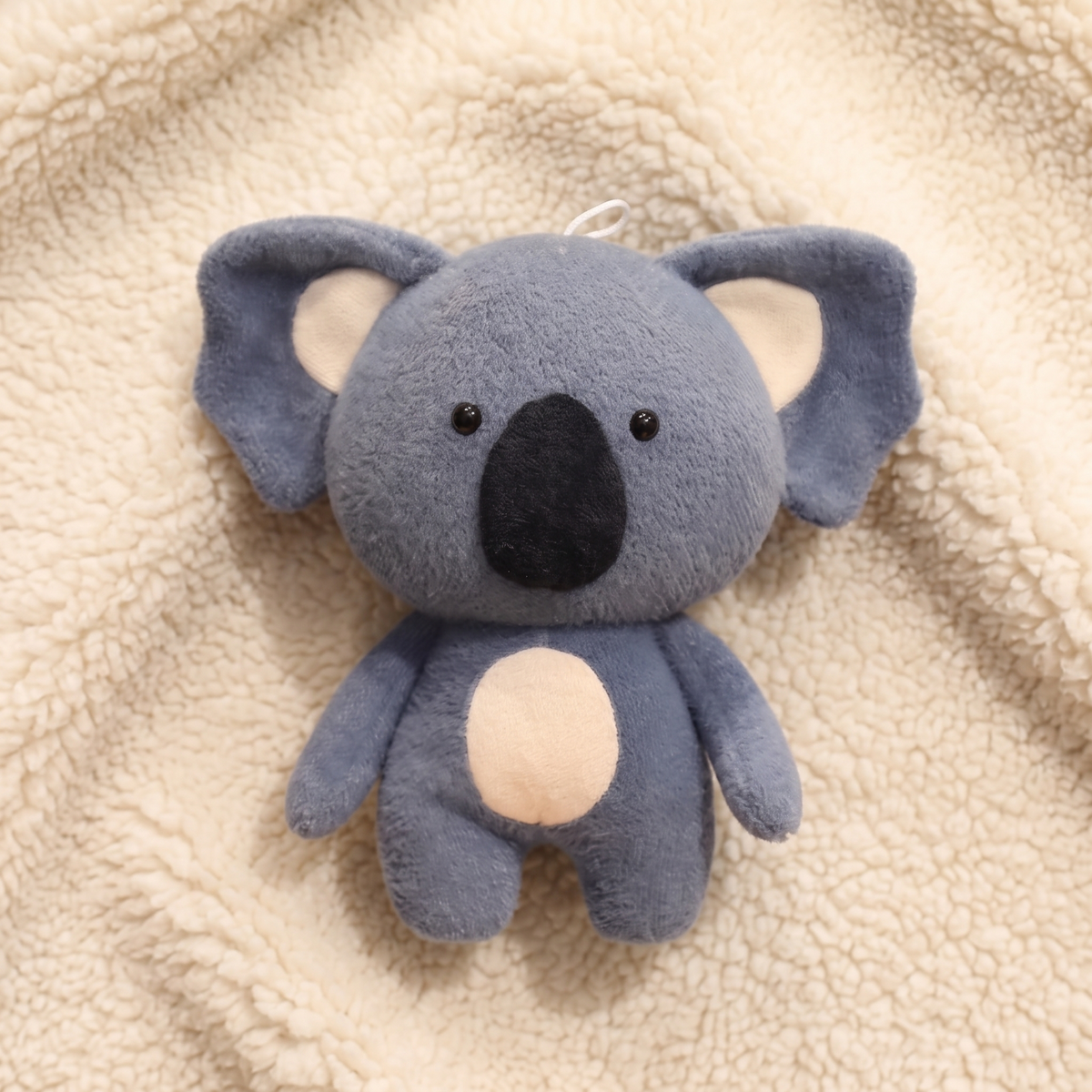 Peluche Koala en Laine Douce - Détail matière