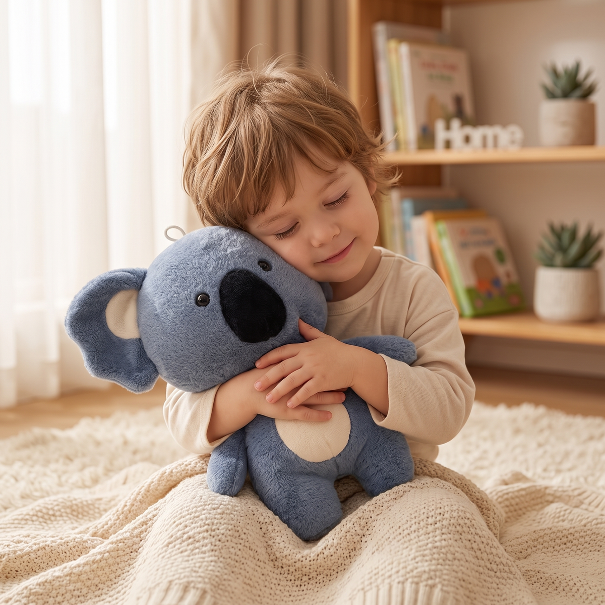 Peluche Koala en Laine Douce - Utilisation cosy intérieur