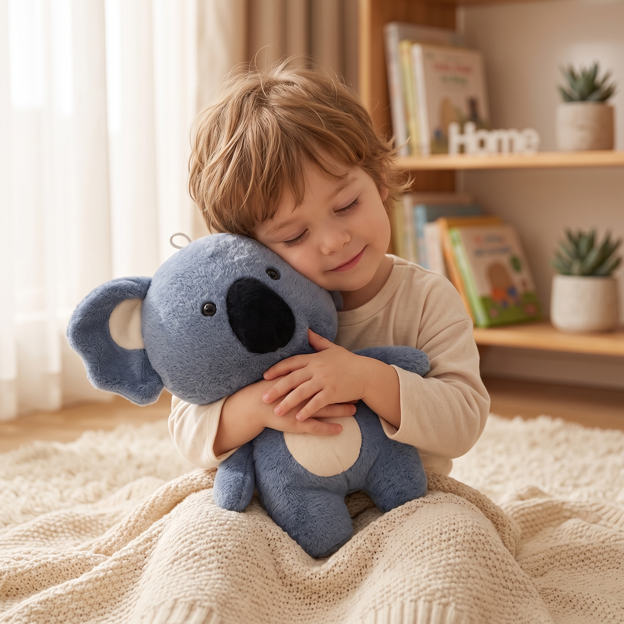 Peluche Koala en Laine Douce - Utilisation cosy intérieur