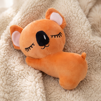 Peluche Koala Orange Mignonne 20 cm - Détail matière
