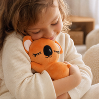 Peluche Koala Orange Mignonne 20 cm - Utilisation cosy intérieur