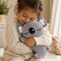 Peluche Koala Oreiller Grise - Utilisation cosy intérieur