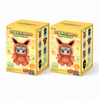 Peluche Labubu Naruto Boîte Mystère - Lot de 2