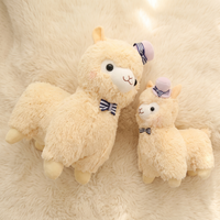 Peluche Lama Chapeau et Nœud Papillon - Detail matière