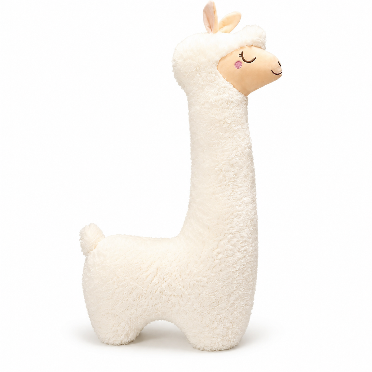 Peluche Lama Géante 75-130cm - 100cm / Blanc · 75cm / Blanc · 130cm / Blanc