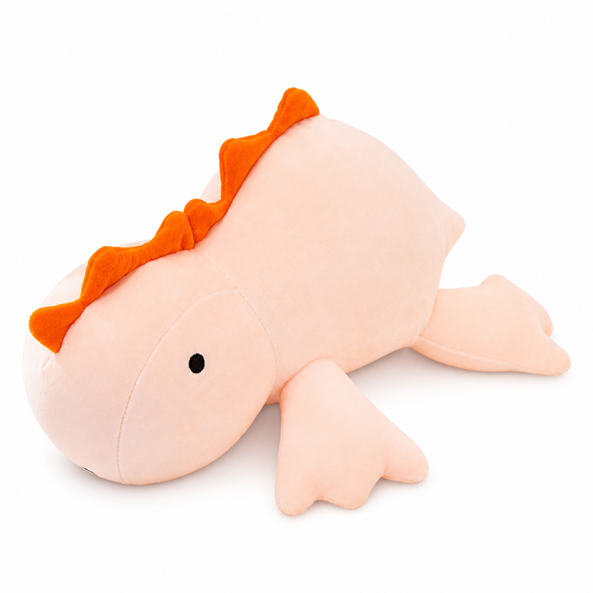 Peluche Lestée Dinosaure Rose - 38cm · 60cm