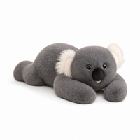 Peluche Lestée Koala Gris Apaisante - fond blanc Frontal